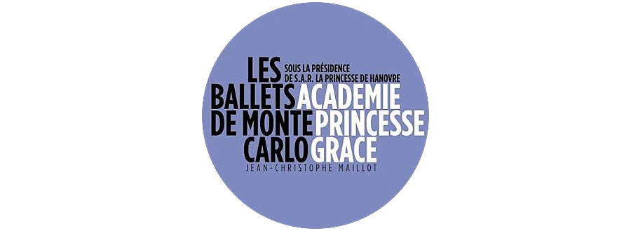 Logo Académie Princesse Grace e Les Ballets de Monte-Carlo, scuola di danza classica di Monaco